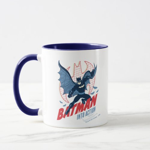 Batman Into Action Mug