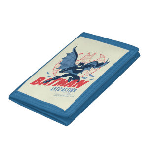 Batman Into Action Tri-fold Wallet