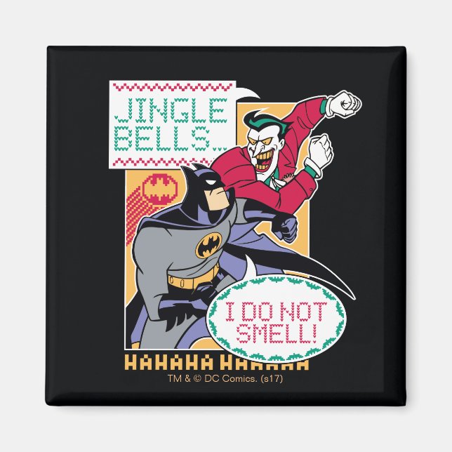 Batman | Jingle Bells, I Do Not Smell! Magnet (Front)