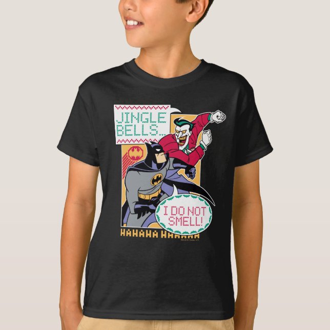 Batman | Jingle Bells, I Do Not Smell! T-Shirt (Front)