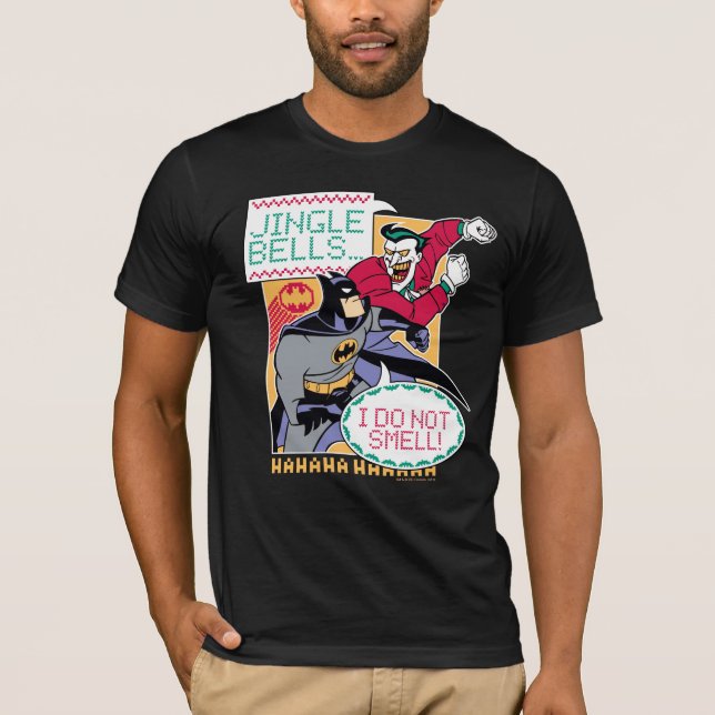 Batman | Jingle Bells, I Do Not Smell! T-Shirt (Front)