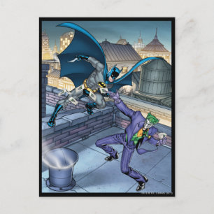 Batman & Joker - Battle Postcard