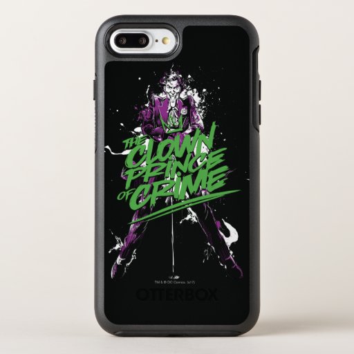 Batman | Joker Clown Prince Of Crime Ink Art OtterBox Symmetry iPhone 8 Plus/7 Plus Case