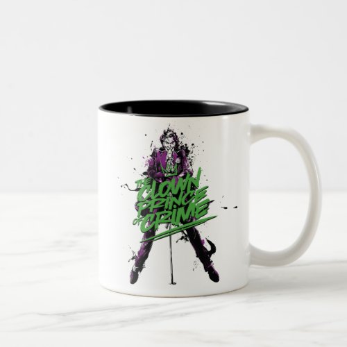 Batman  Joker Clown Prince Of Crime Ink Art Two_Tone Coffee Mug