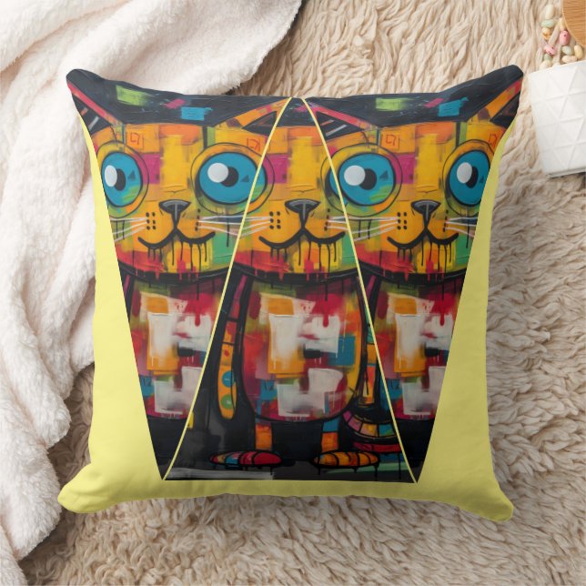 Batman Kitty Throw Pillow (Blanket)