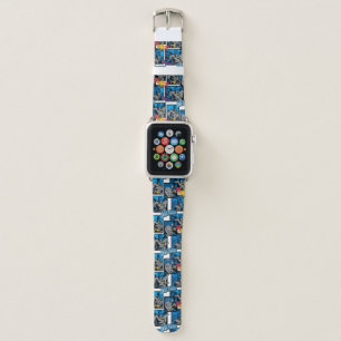 Batman Knight FX - 30A Thwack/Fwooshh Pattern Apple Watch Band