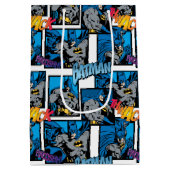 Batman Knight FX - 30A Thwack/Fwooshh Pattern Medium Gift Bag (Back)
