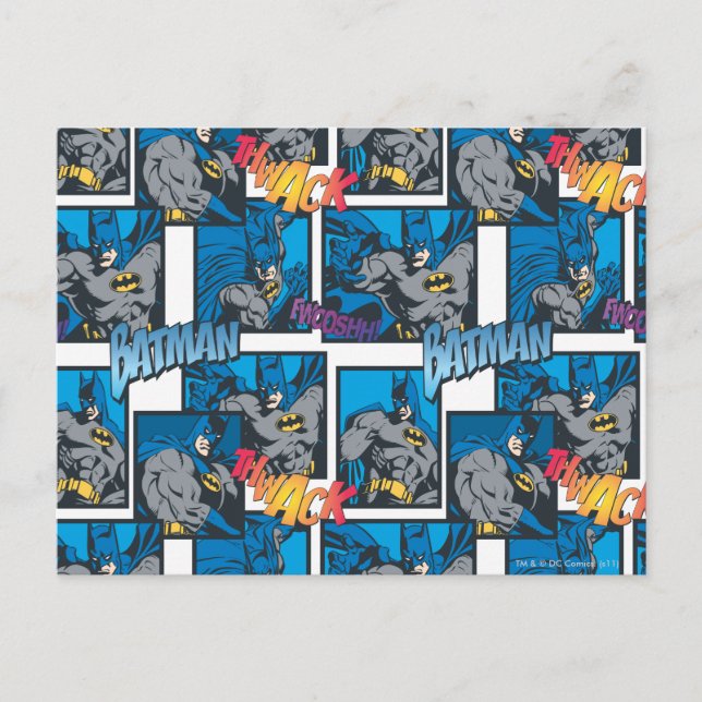 Batman Knight FX - 30A Thwack/Fwooshh pattern Postcard (Front)