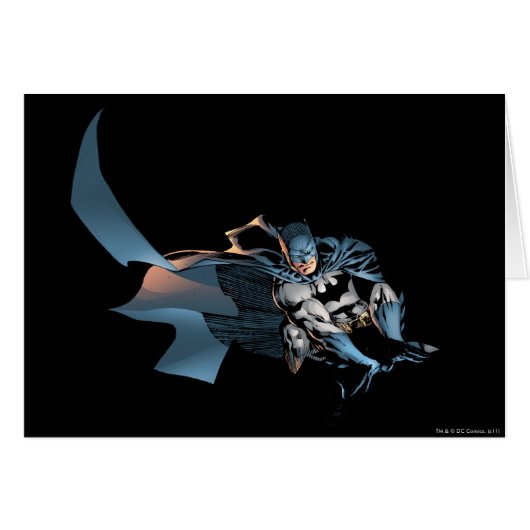 Batman Leaping Forward Cards (Front Horizontal)