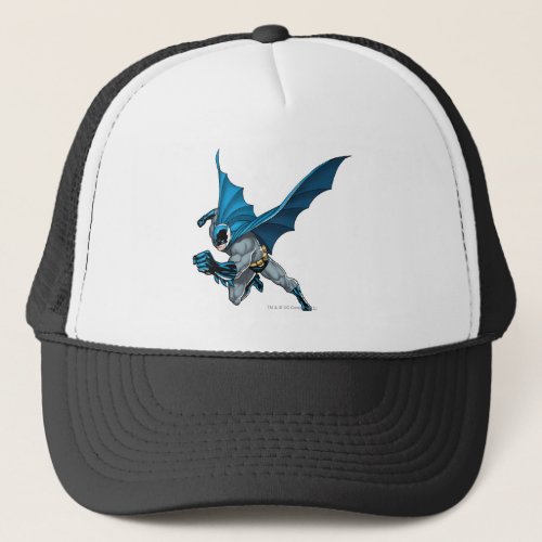Batman Leaps _ Arm Forward Trucker Hat