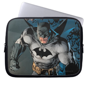 Batman Leaving Bat Cave Laptop Sleeve