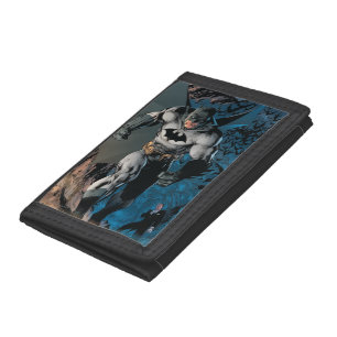 Batman Leaving Bat Cave Tri-fold Wallet