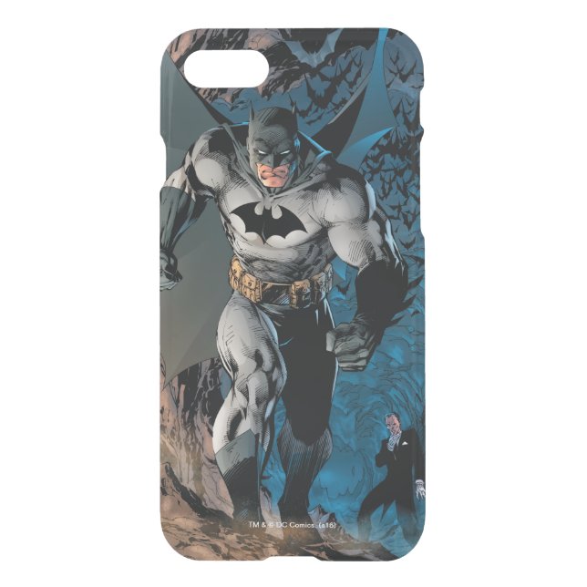 Batman Leaving Bat Cave Uncommon iPhone Case (Back)