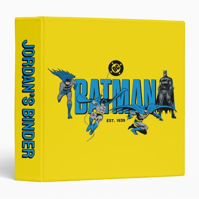 Batman Legends Forever Graphic 3 Ring Binder (Front/Spine)
