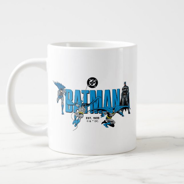 Batman Legends Forever Graphic Giant Coffee Mug (Left)