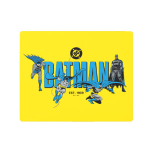 Batman Legends Forever Graphic Metal Print