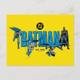 Batman Legends Forever Graphic Postcard