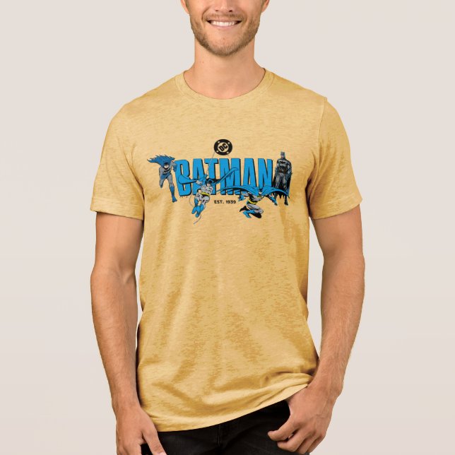 Batman Legends Forever Graphic Tri-Blend Shirt (Front)