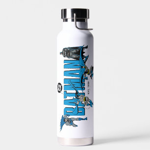 Batman Legends Forever Graphic Water Bottle