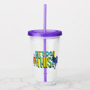 Batman Let's Do This Acrylic Tumbler