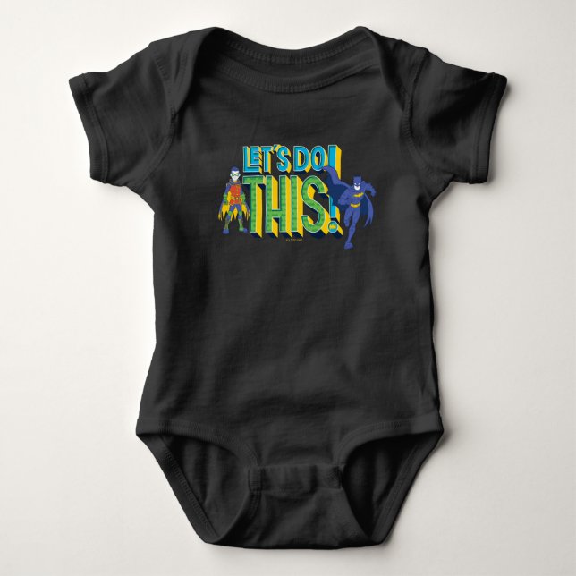 Batman | Let's Do This Baby Bodysuit (Front)