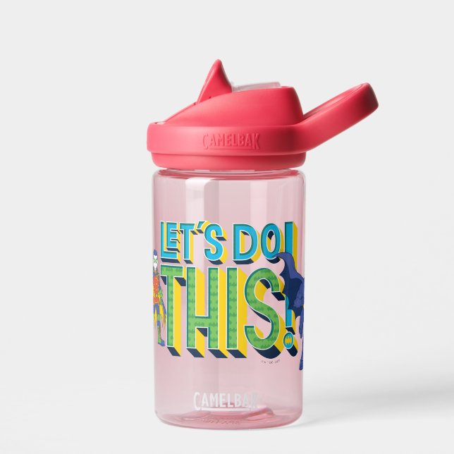 Batman | Let's Do This Water Bottle (Left)