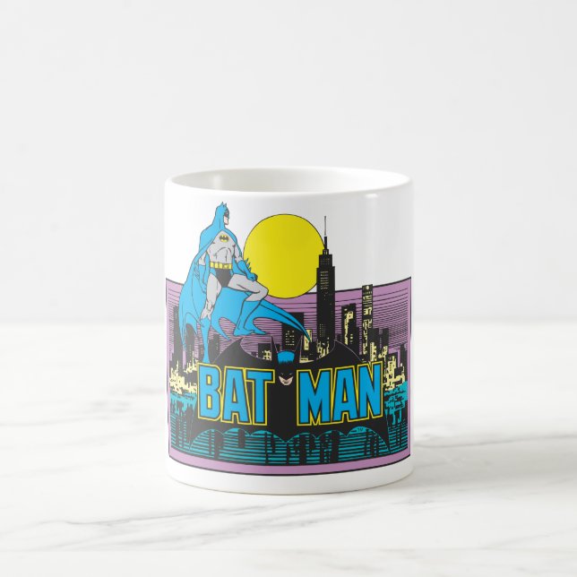 Batman & Letters Coffee Mug (Center)