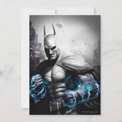 Batman - Lightning Personalized Invite