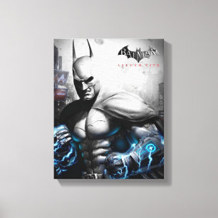 Batman - Lightning Canvas Print