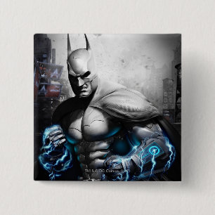 Batman - Lightning Pinback Button