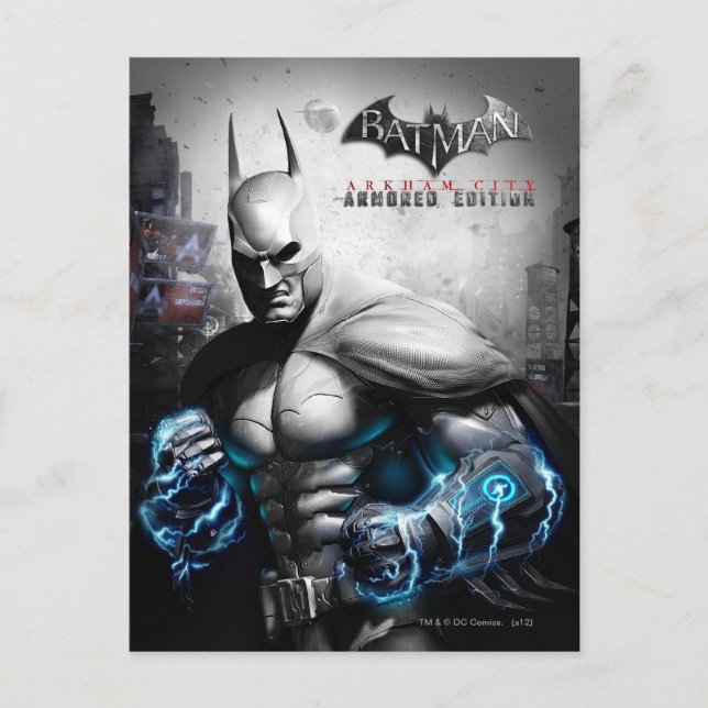 Batman - Lightning Postcard (Front)