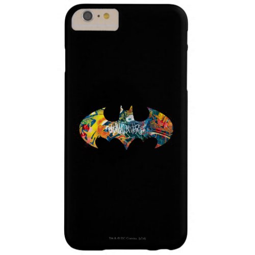 Batman Logo Neon80s Graffiti Barely There iPhone 6 Plus Case