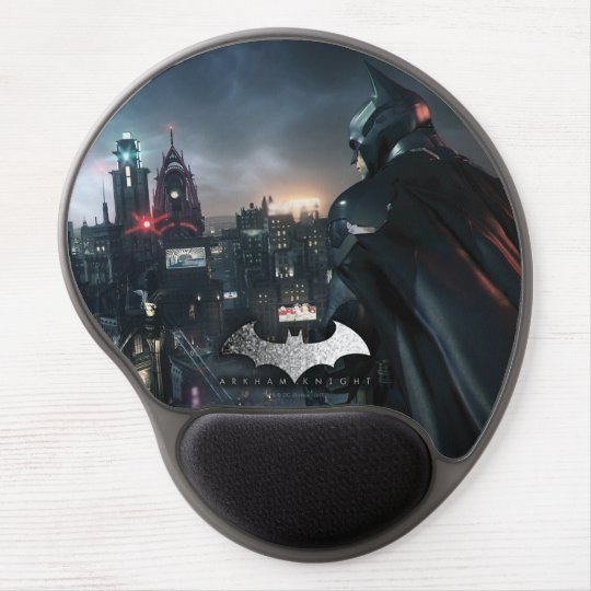 Batman Looking Over City Gel Mouse Pad Zazzle