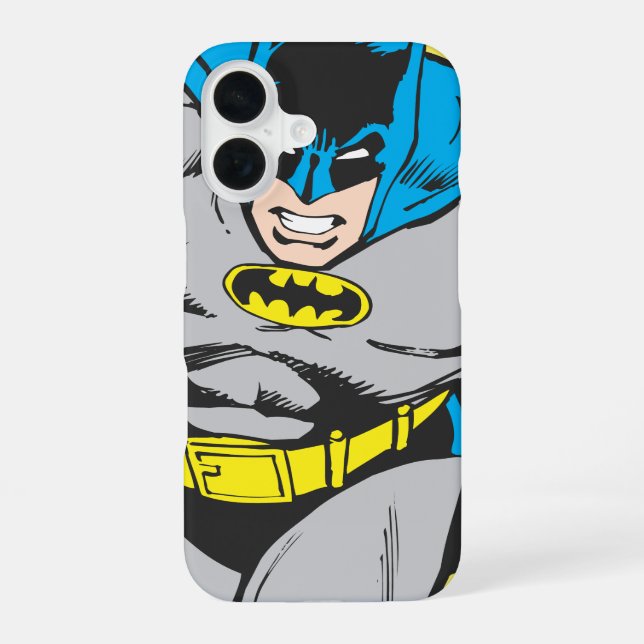 Batman Lunges Forward Iphone Case (Back)