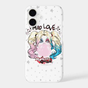 Batman Mad Love Harley Quinn Chewing Bubble Gum iPhone 17 Case