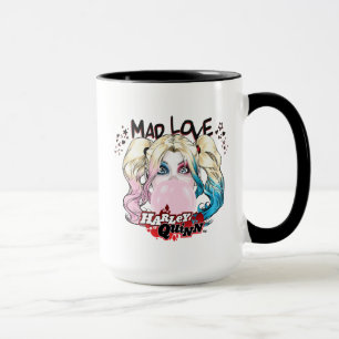 Batman Mad Love Harley Quinn Chewing Bubble Gum Mug