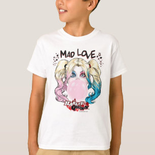 Batman   Mad Love Harley Quinn Chewing Bubble Gum T-Shirt