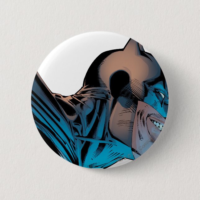 Batman - Masked Head from Below Button (Front)