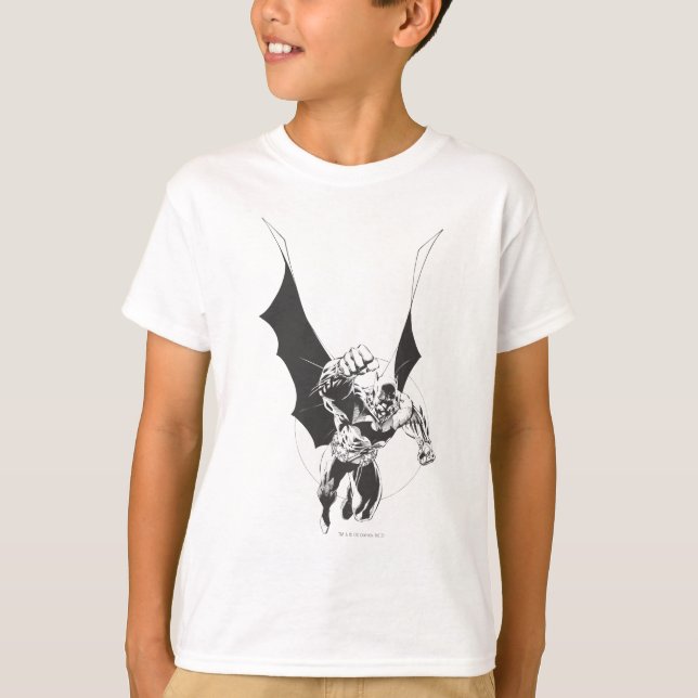 Batman Moon Outline T-Shirt (Front)