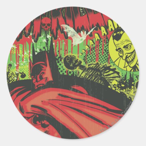 Batman Movie Classic Round Sticker