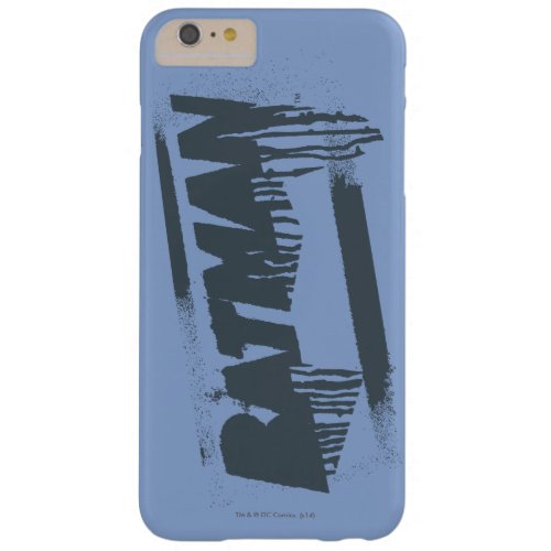 Batman Name Paint Drip Barely There iPhone 6 Plus Case