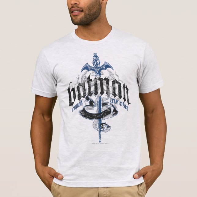 Batman | Name with Sword Logo T-Shirt (Front)