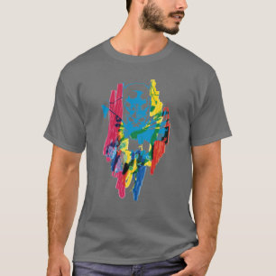 Batman Neon Marker Collage T-Shirt