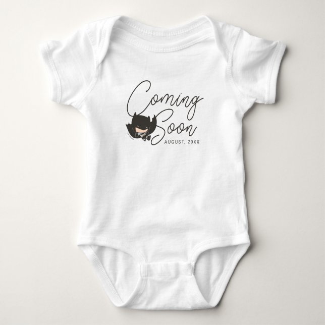 Batman | New Baby Coming Soon Baby Bodysuit (Front)
