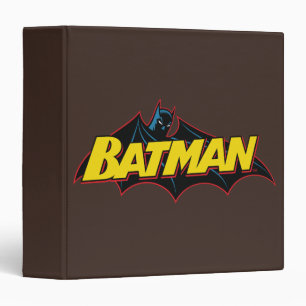 Batman Old School Logo Binder