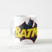 Batman | Old School Logo Coffee Mug (Front Left)
