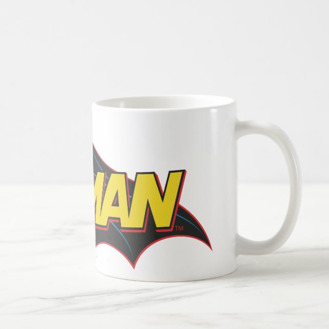 Batman | Old School Logo Coffee Mug (Right)