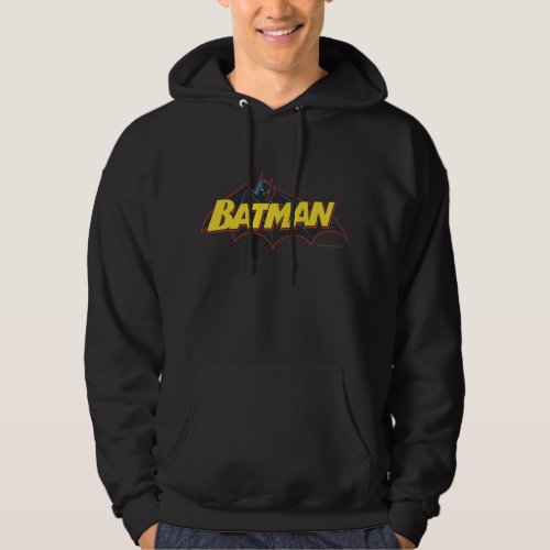 Batman  Old School Logo Hoodie