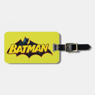 Batman   Old School Logo Luggage Tag