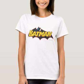 Batman | Old School Logo T-shirt by batman at Zazzle